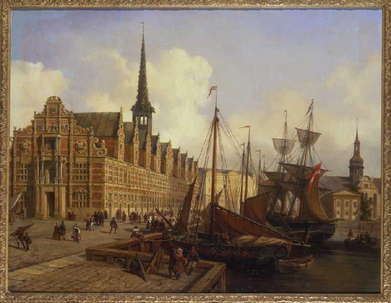 Die Börse in Kopenhagen von Johannes Rutten