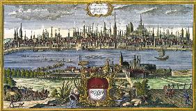 Ansicht von Köln um 1750