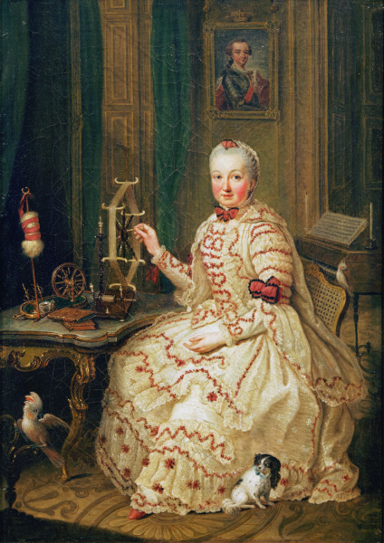 Maria Elisabeth Auguste von der Pfalz von Johann Georg Ziesenis