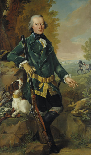 Bildnis Freiherr Emilius Ulrich von Donop von Johann Heinrich Tischbein