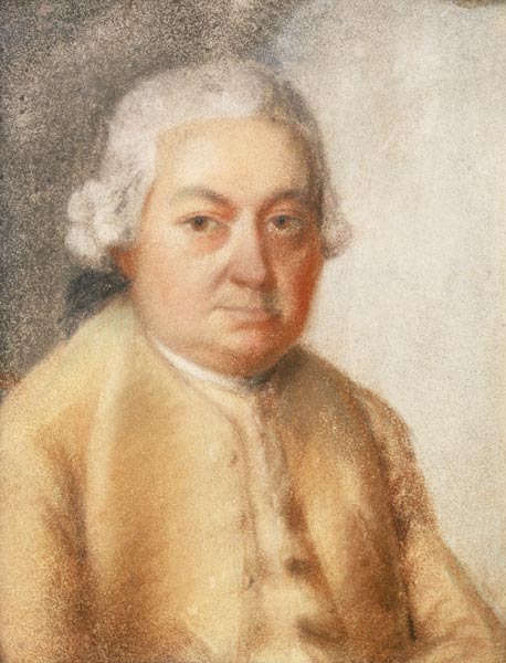 Portrait of Carl Philipp Emanuel Bach, c.1780 von Johann Philipp Bach