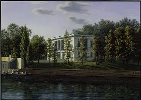 The new pavilion in the gardens of Charlottenburg Palace, c.1824-25