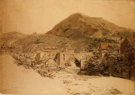 Bridge at Llangollen von John Alexander Gresse