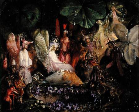 The Fairie's Banquet von John Anster Fitzgerald