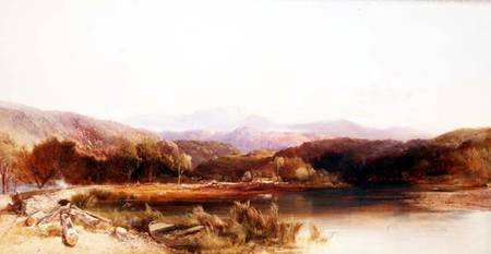 The River Tallock near Loch Lomond von John Berney Ladbrooke