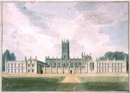 Magdalen College, Oxford von John Buckler