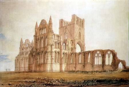 View of Whitby Abbey von John Buckler