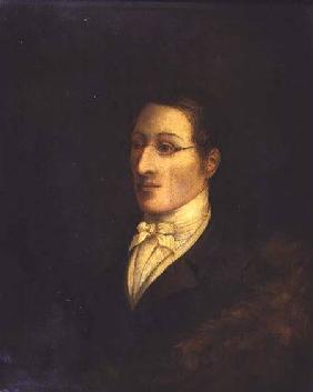 Portrait of Carl Maria Friedrich Ernst von Weber (1786-1826), German composer and pianist c.1826