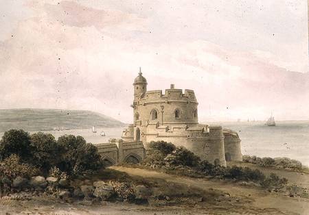 St. Mawes Castle, Cornwall von John Chessell Buckler