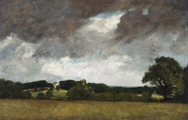 Malvern Hall from the South-West von John Constable