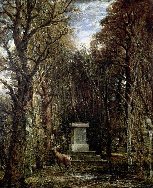 The Cenotaph to Reynold''s Memory, Coleorton, c.1833 von John Constable