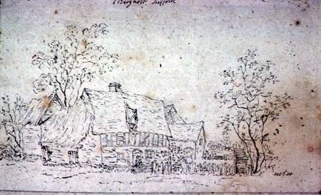 Cottage at East Bergholt von John Constable