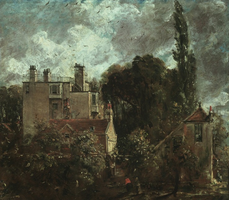Das Haus des Admirals in Hampstead von John Constable