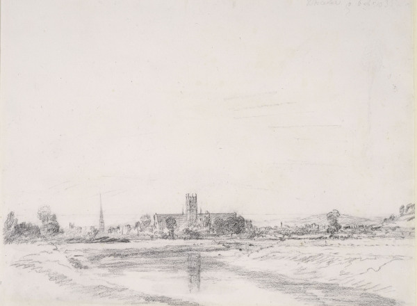 J.Constable, Worcester Cathedral, 1835. von John Constable