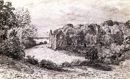 Netley Abbey von John Constable