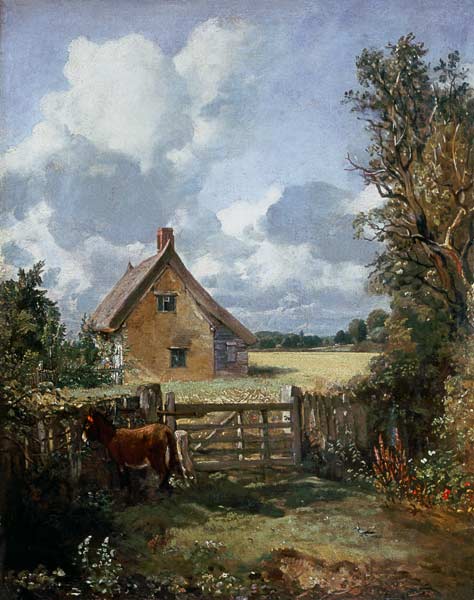 Cottage in a Cornfield von John Constable