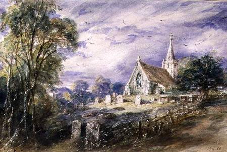 Stoke Poges Church von John Constable