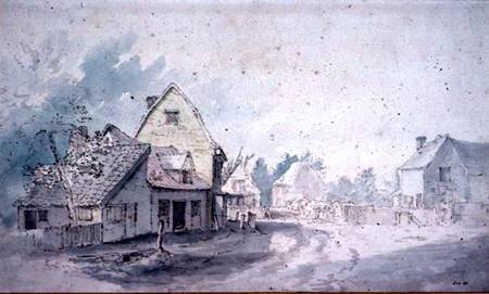 Street, East Bergholt von John Constable