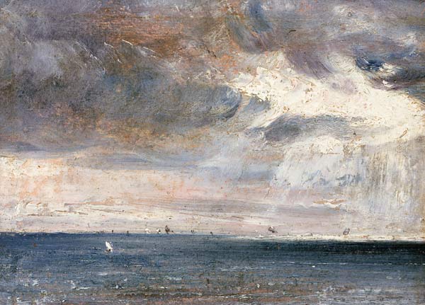 Study of Sea and Sky ( A Storm off the South Coast) von John Constable