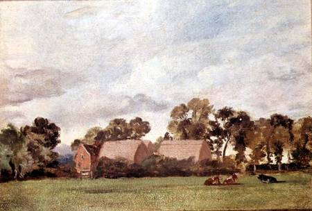 A Suffolk Landscape von John Constable