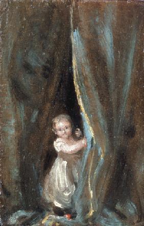 J.Constable, Artist s Daughter, 1820.