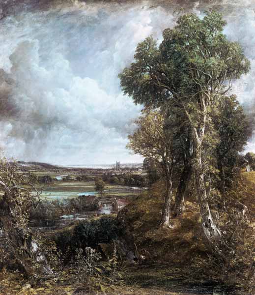 Das Tal von Dedham. von John Constable