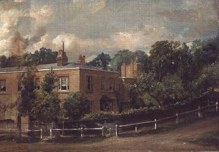 View of Lower Terrace, Hampstead von John Constable