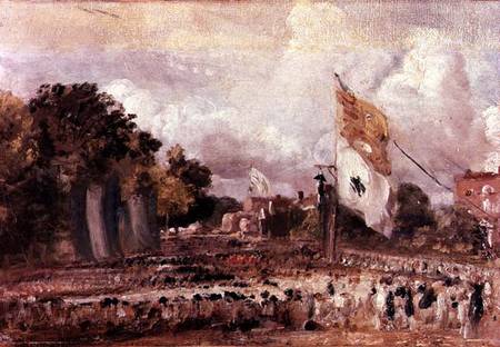 Waterloo Feast at East Bergholt von John Constable