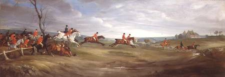 A Hunt Scurry with The Quorn von John E. Ferneley d.J.