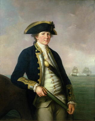 Captain Charles Morice Pole von John Francis Rigaud