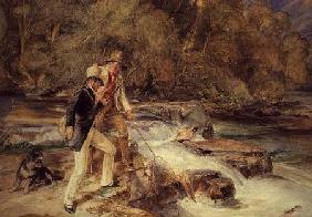 Landseer and Lewis Fishing