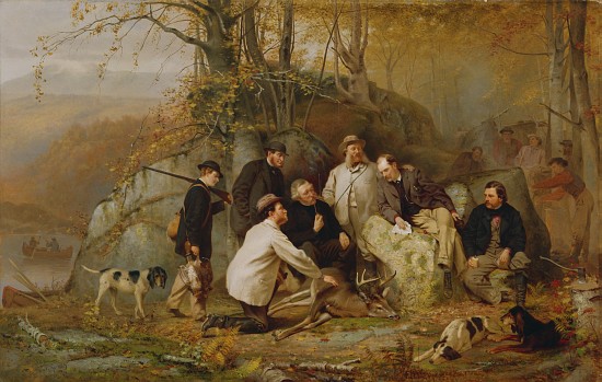 Claiming the Shot: After the Hunt in the Adirondacks von John George Brown