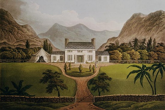 \\Bonaparte''s Mal-Maison at St. Helena\\\, 1821\\"" von John Hassell