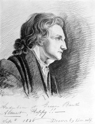Self Portrait, 1826 (pencil on paper) von John James Audubon