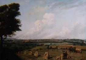 View of Preston from Penwortham Hill c.1821
