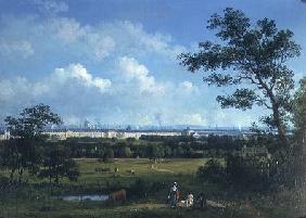 A View of Regent's Park and the Colosseum from Primrose Hill 1832