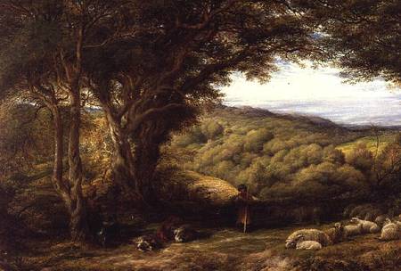 Under the Hawthorn von John Linnell