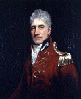 Possibly a portrait of Major General Lachlan Macquarie (1761-1824), Governor of New South Wales 1809 c.1805