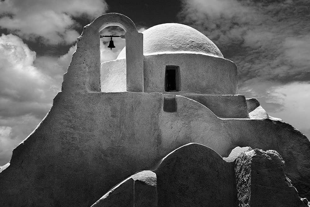 Mykonos Kirche von John P Stein