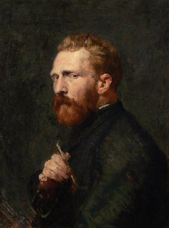 Porträt von Vincent van Gogh von John Peter Russell
