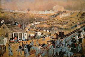 Battle of Fredericksburg, 1862 (colour litho) 18th