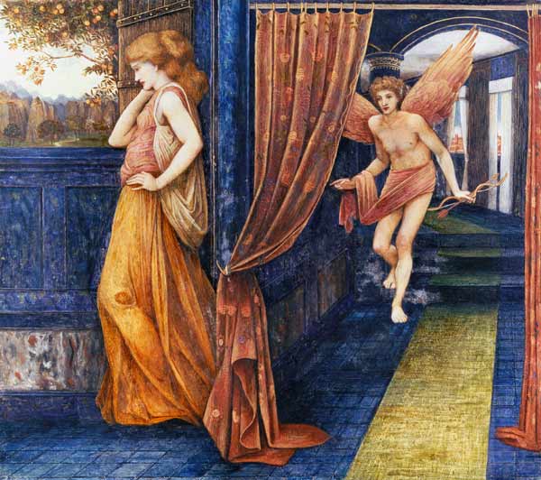 Cupid and Psyche von John Roddam Spencer Stanhope