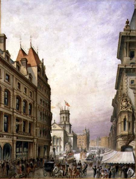 Church Street, Liverpool  on von John Ross Murphy