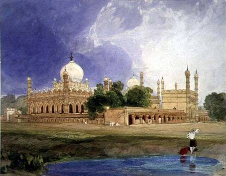 The Palace of the Hyder Ali Khan, Rajah of Mysore von John Sell Cotman