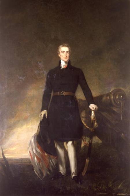 Arthur Wellesley (1769-1852) Duke of Wellington von John Simpson
