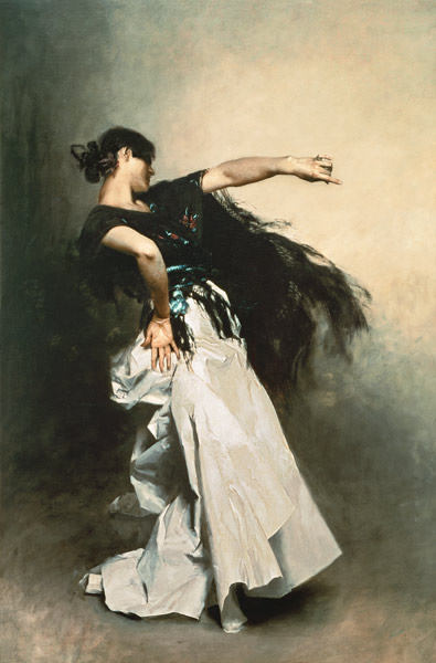 The Spanish Dancer, study for 'El Jaleo' von John Singer Sargent