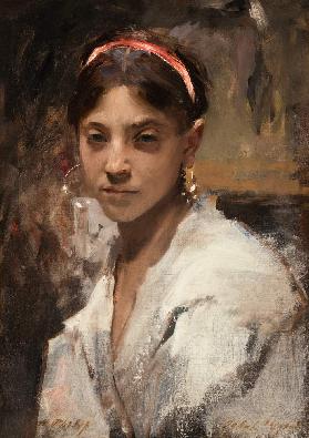 Head of a Capri Girl 1878