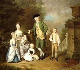 Portrait of the Wallace Family