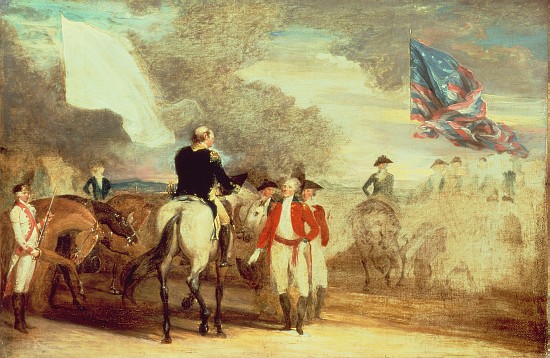 The Surrender of Cornwallis at Yorktown von John Trumbull