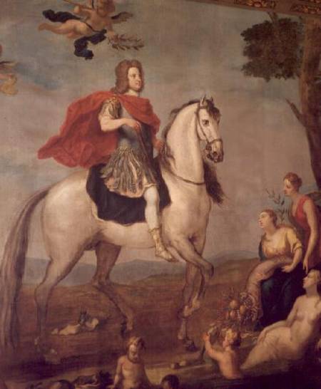George I on horseback von John Vanderbank
